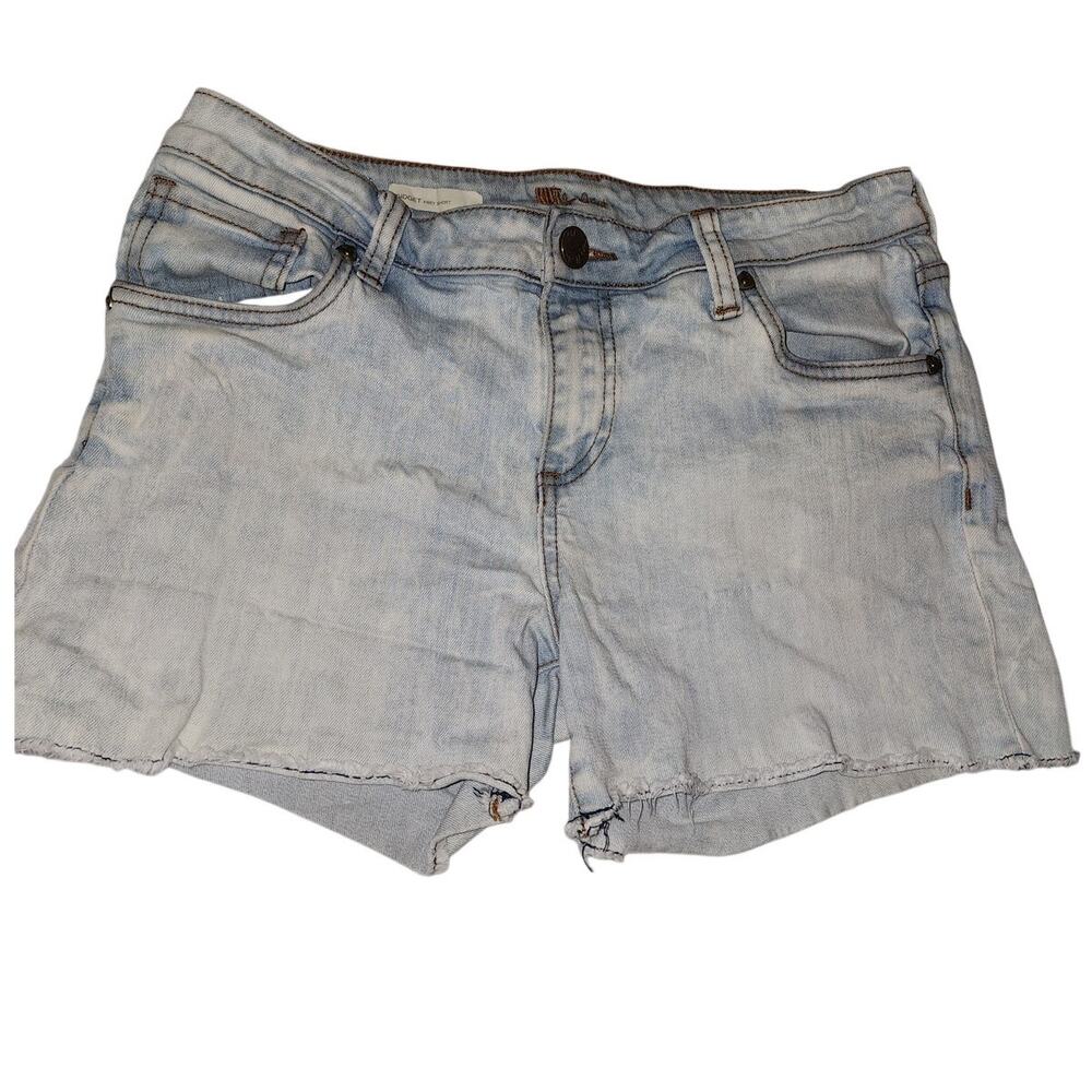KUT from the Kloth Light Wash Gidget Frey Shorts Size 8